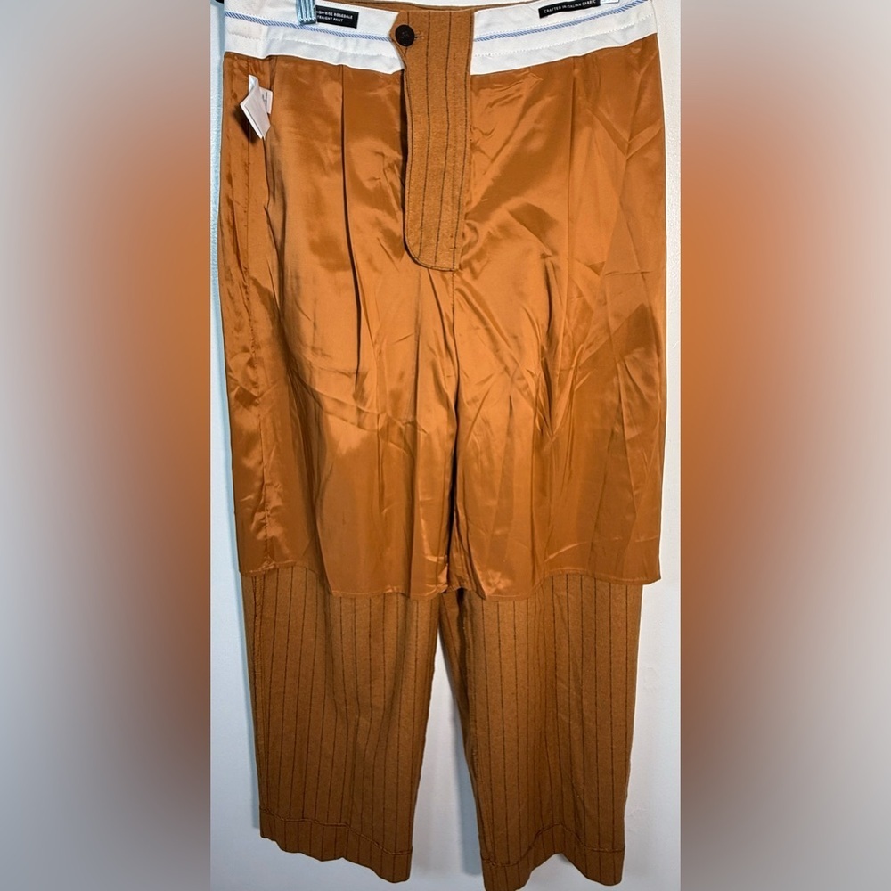 Madewell Women's Brown Wide-Leg Pants - Picture 11 of 12